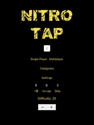 Nitro Tap Lite screenshot