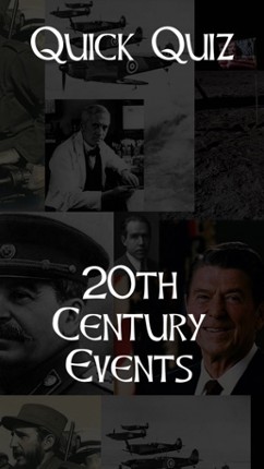 Quick Quiz - 20th Century Events Image