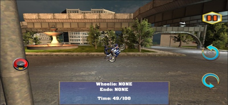 Road Rashed Wheelie Ride! screenshot