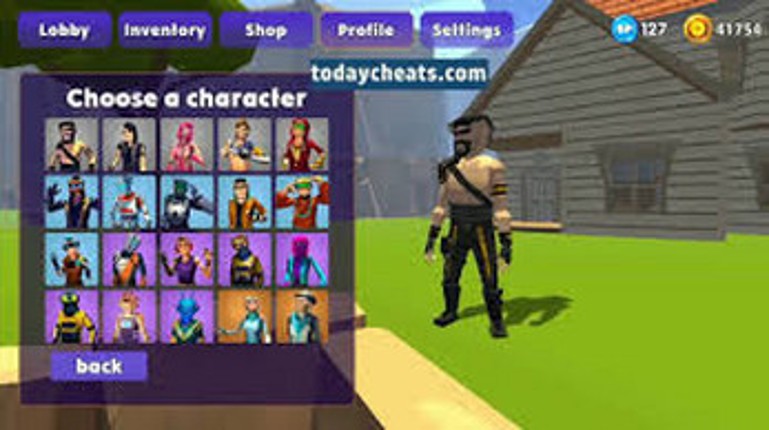 Rocket Royale: loot,Create a Rocket, and lounch the rocket for win! screenshot
