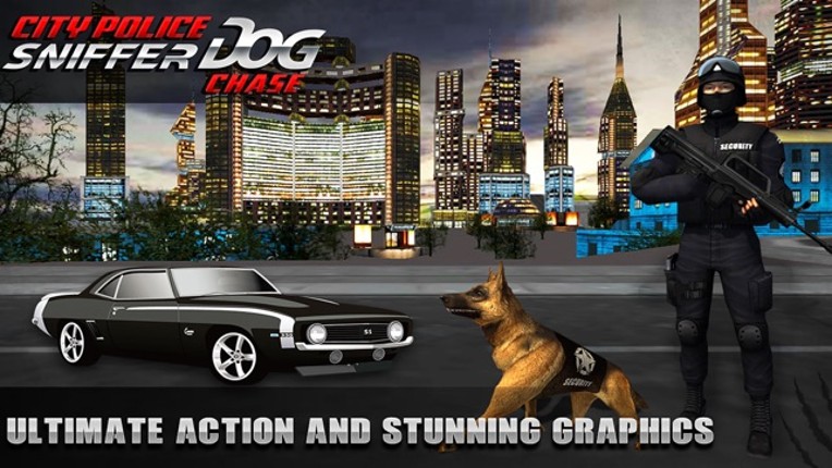 Security Police Dog Sniffer Simulator : Help forces secure the city from criminals screenshot