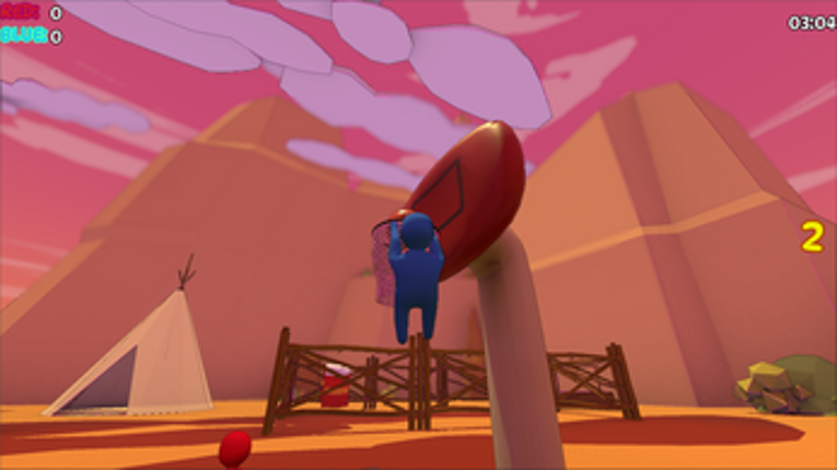 Sunset Dunkin - Multiplayer Ragdoll Basketball Image