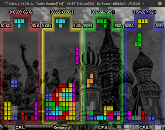 "T-Crisis 4 110% A.I. Turbo Remix™" - Linux/Windows® Tribute # 2 screenshot