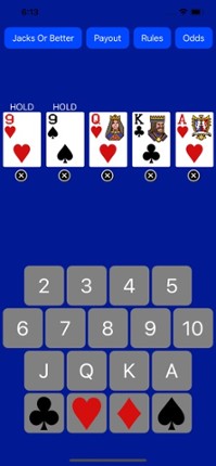 Video Poker Analyzer screenshot