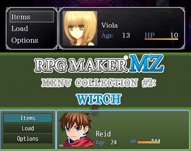 Games like Witch Menu - For Rpg Maker MZ