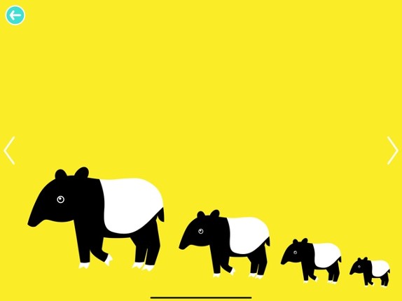 Black White Animals for Babies Image