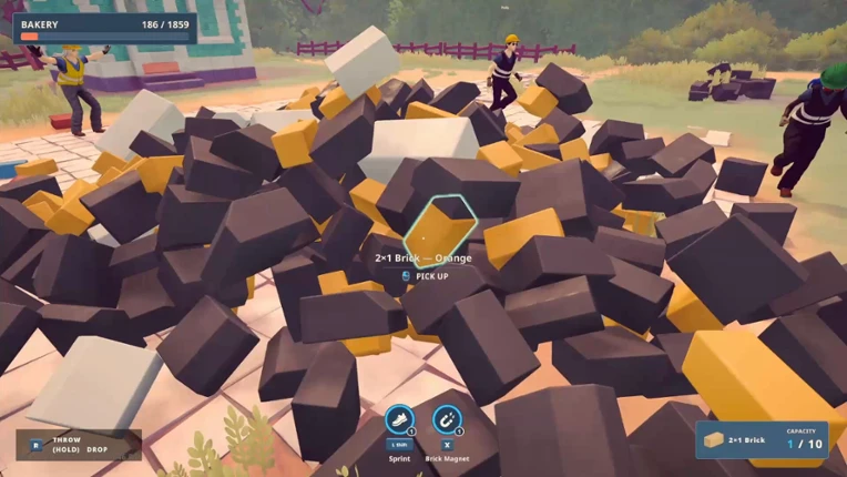 Brick by Brick: Tidy Up the Small Town! screenshot