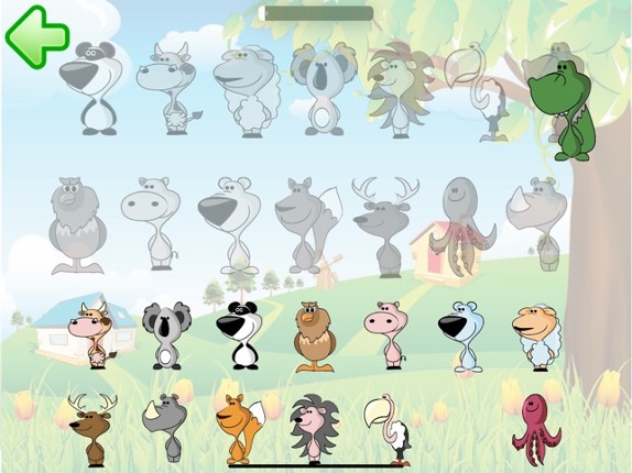 Cute animals for toddlers screenshot