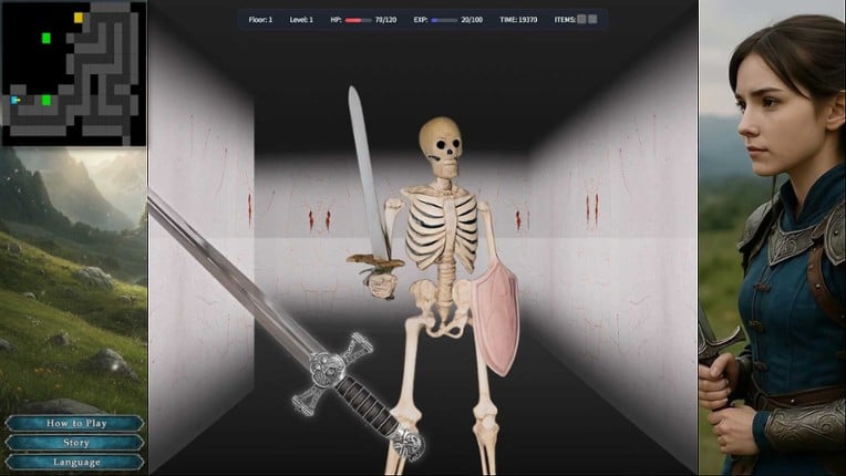 ECHOES OF THE VALKYRIE THE SWORD OF AGES screenshot