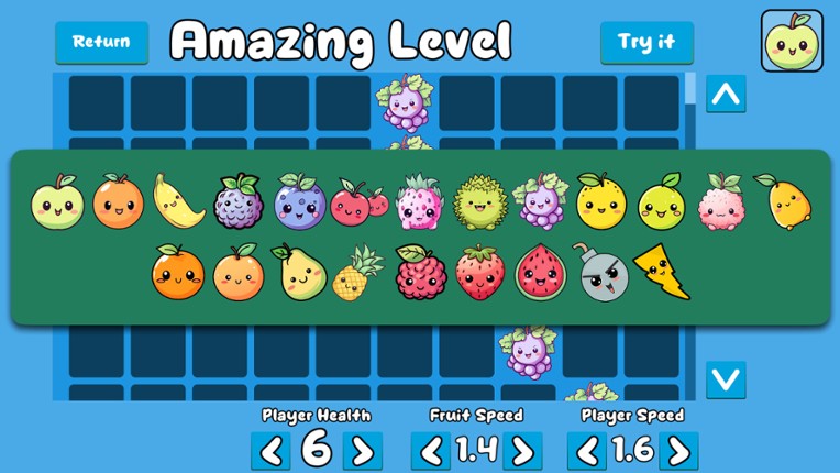 FruitFall Catcher screenshot