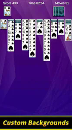 Spider Solitaire screenshot
