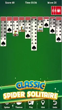 Spider Solitaire screenshot