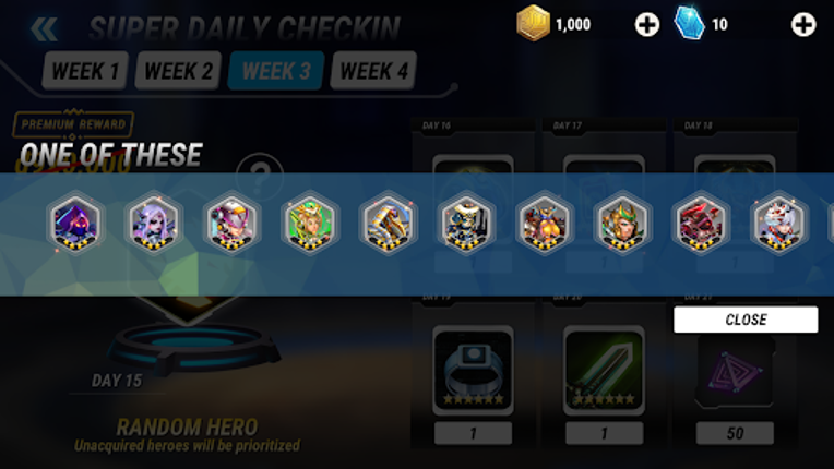 Heroes Infinity Premium screenshot