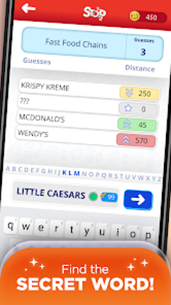 Stop 2 - Word Trivia Game screenshot