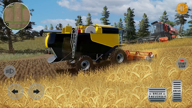 Village Farm Tractor Driving screenshot