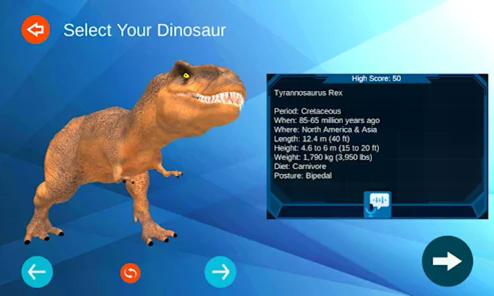 Dinosaur Sim screenshot
