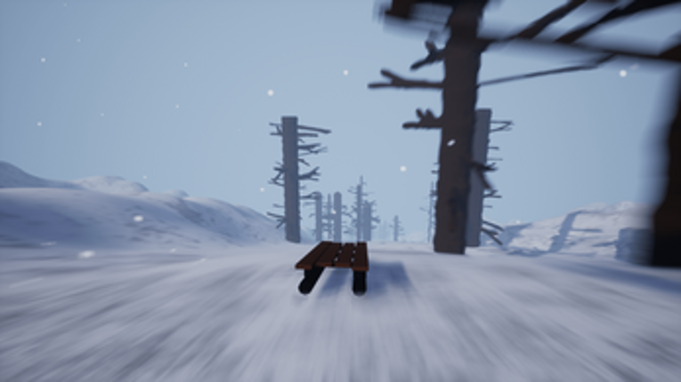 Down hill sledding screenshot
