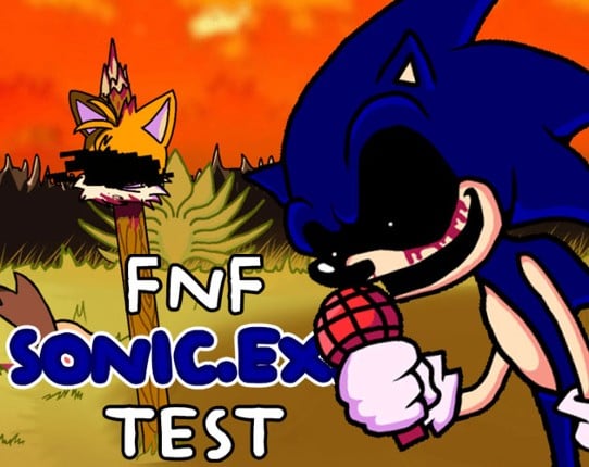 FNF Sonic EXE Test Game Cover