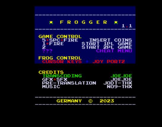 Frogger500 Image