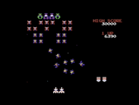 Galaga C64 Image