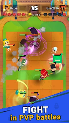 Magnus: Merge Arena PvP Battle Image