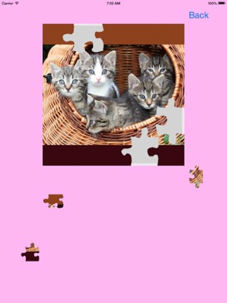 Kitten Jigsaw Puzzles screenshot