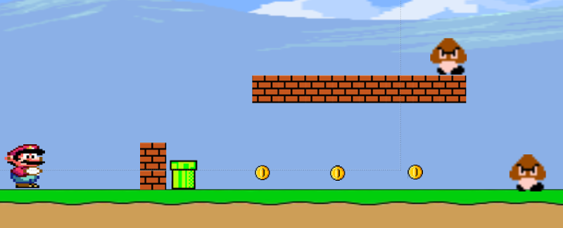 Mario Challenge – Jogo de plataforma criado por Luiz O. no estilo Mario Bros Image