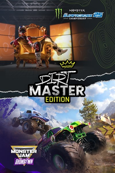 Games like Monster Energy Supercross 25 X Monster Jam Showdown - Dirt Master Edition