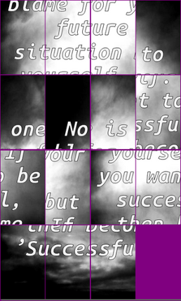 Motivational Sliding Puzzles screenshot