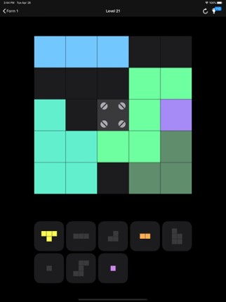 Neon Blocks screenshot
