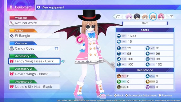 Neptunia: Sisters VS Sisters Image