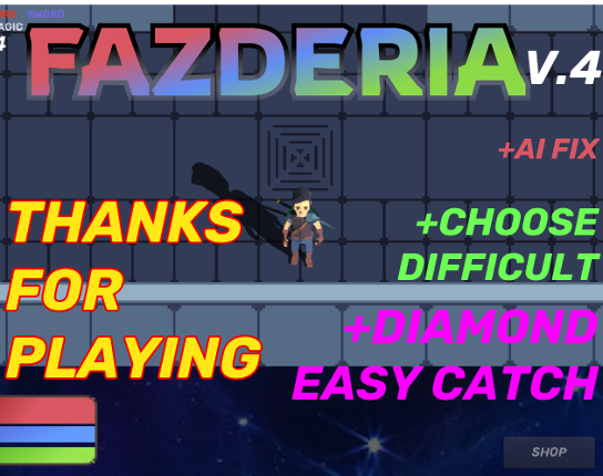 FAZDERIA V4.0 - DIFFICULT RPG (GODOT GAME) [PC ONLY] Image