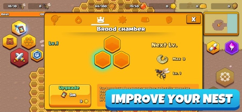 Pocket Bees: Colony Simulator screenshot