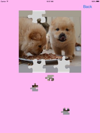 Puppies (Baby Dogs) Jigsaw Puzzles screenshot