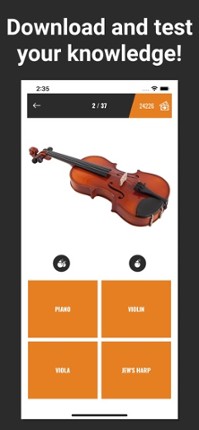 Quiz: Musical Instruments screenshot