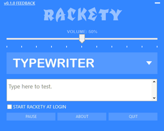 Rackety Image