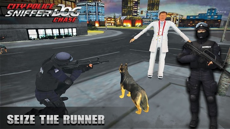 Security Police Dog Sniffer Simulator : Help forces secure the city from criminals screenshot