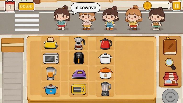 Stall Tycoon: A Cozy English Word Game Image