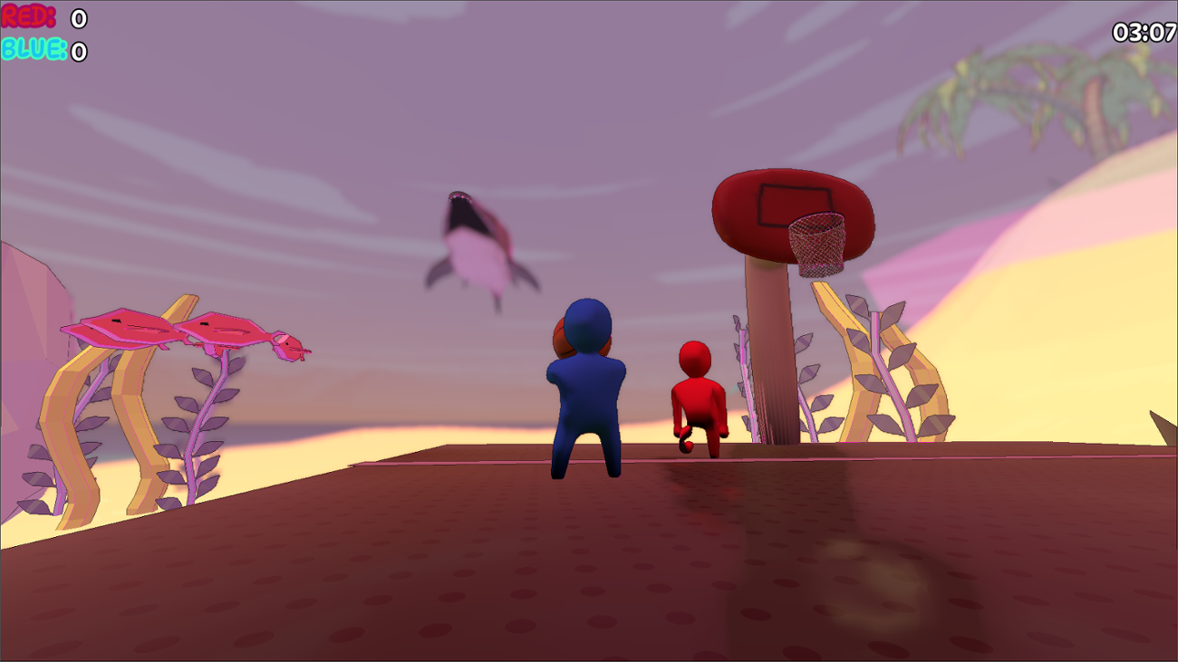 Games like Sunset Dunkin - Multiplayer Ragdoll Basketball