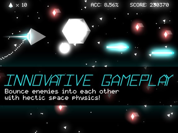 TURBOSPACE DEFENDER! Helicopter game in space! screenshot