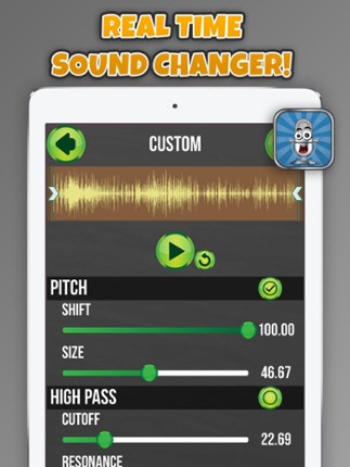 Voice Changer Booth – Sound Recorder Effects and Speech Modifier App Free screenshot
