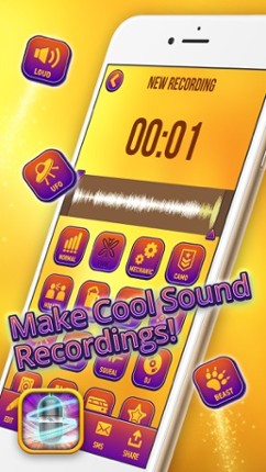 Voice Changer & Recorder – Sound Edit.or and Modifier with Funny Helium Effect.s screenshot