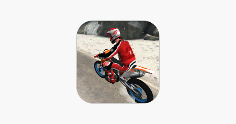 Winter Skill Driving Motorcycl Game Cover