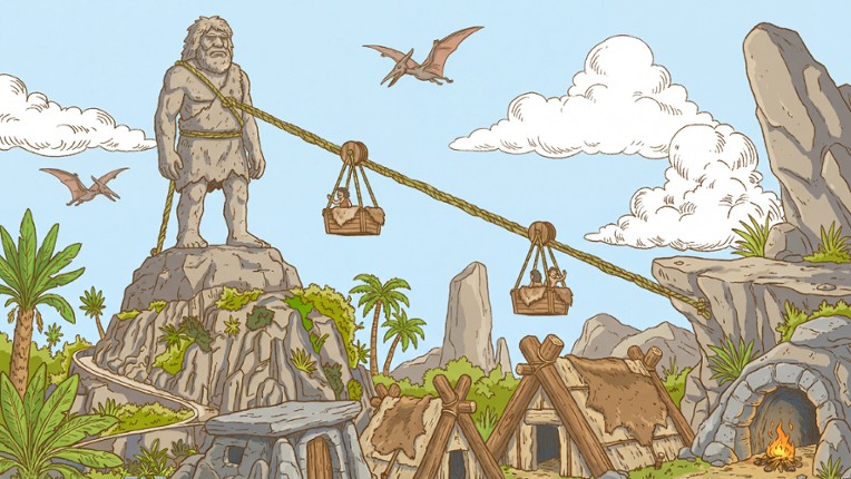 999 Hidden Cats: Stone Age Together screenshot