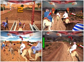 3D سباق الهجن - UAE Camel Racing Image