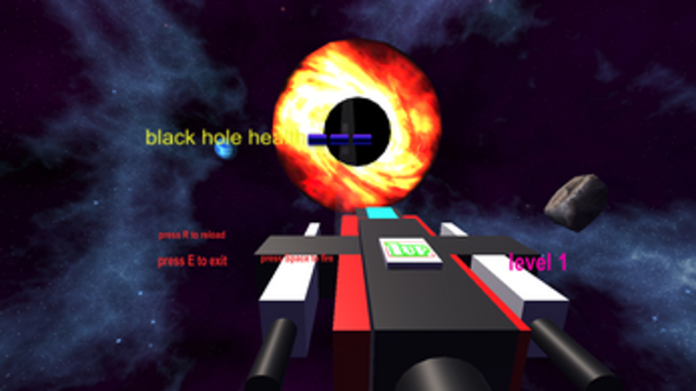 Black hole screenshot