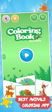 Coloring book: Draw Animals screenshot