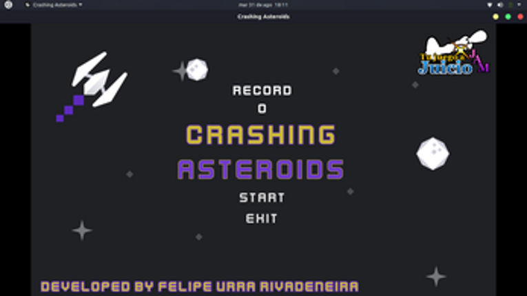 Crashing Asteroids Image