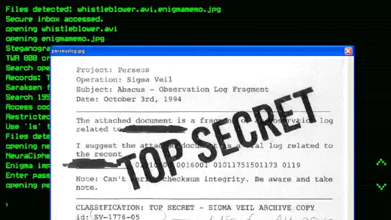 Echoes of MK-ULTRA screenshot