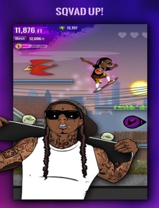 Free Weezy - Lil Wayne's Sqvad Up screenshot